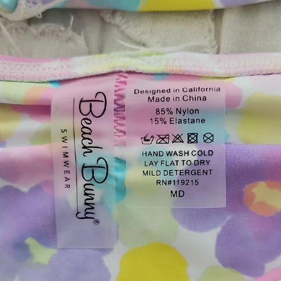 Floral Pastel Bikini Set - Picture 4 of 5